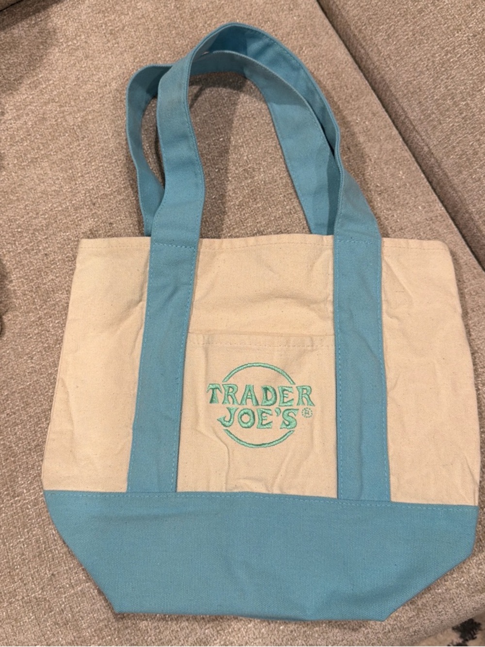 Trader Joe’s Mini Canvas Tote Bag
